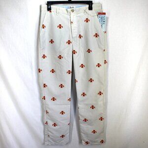 Iowa State Cyclones Ovation Game Changer Pants Mens Size 32 x 32 Tan Khaki Logo